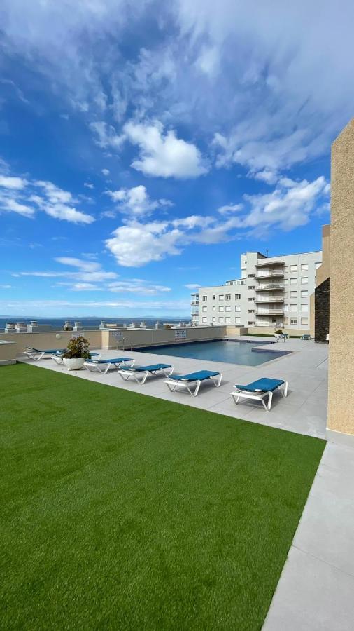 Luminoso Apartamento Frente Al Mar Con Piscina Roses Exterior foto